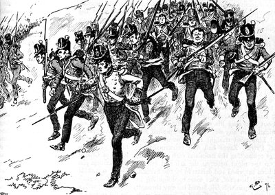 Dilkess Brigade of Guards kom opp, 1896, 1902 av Gordon Frederick Browne