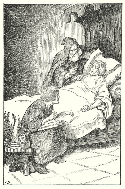 Doing Justice (litho) av Gordon Frederick Browne