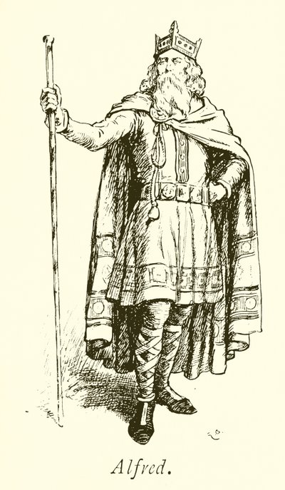 Kong Alfred den store av Gordon Frederick Browne
