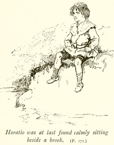 Nelson som gutt av Gordon Frederick Browne