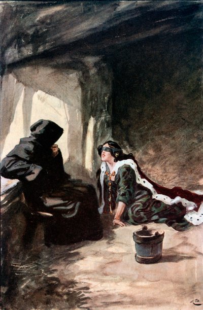 Hun løftet hodet sakte og kikket på ham gjennom masken av Gordon Frederick Browne