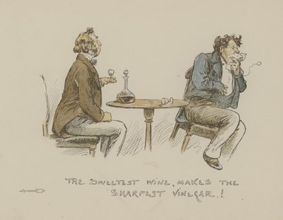 Den søteste vinen gjør den skarpeste eddiken av Gordon Frederick Browne