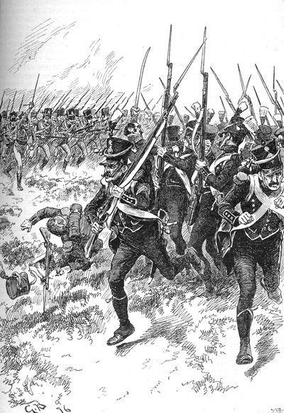 De brøt og flyktet i retning av Maida, 1902 av Gordon Frederick Browne