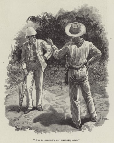 Uma, eller The Beach of Falesa, av Robert Louis Stevenson av Gordon Frederick Browne