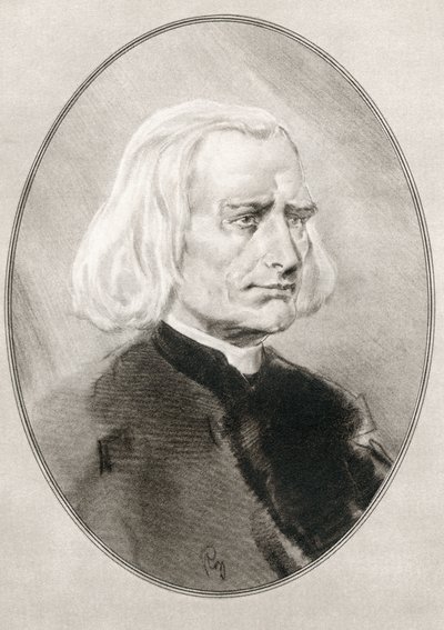 Franz Liszt, fra Living Biography of Great Composers av Gordon Ross