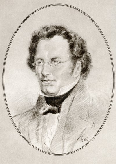 Franz Peter Schubert, fra Living Biography of Great Composers av Gordon Ross