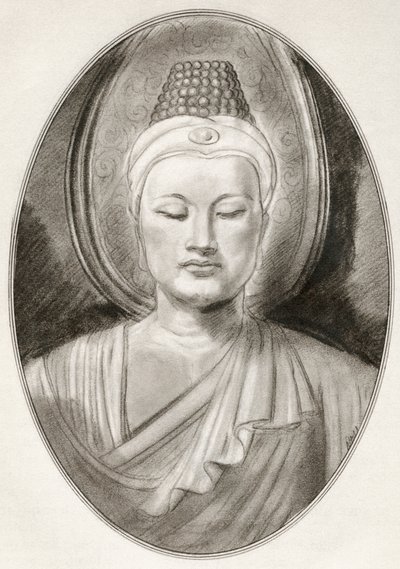 Gautama Buddha, aka Siddhartha Gautama, fra Living Biography of Religious Leaders av Gordon Ross
