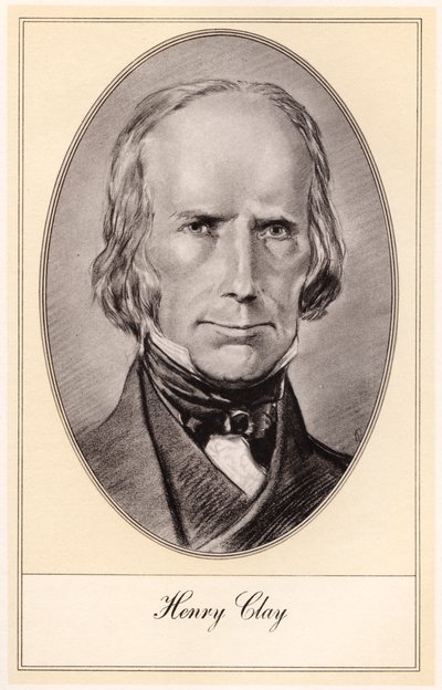 Henry Clay, ledende amerikansk statsmann og taler, tidlig på 1900-tallet av Gordon Ross