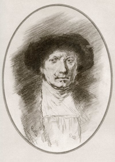Rembrandt Harmenszoon van Rijn, fra Living Biography of Great Painters av Gordon Ross