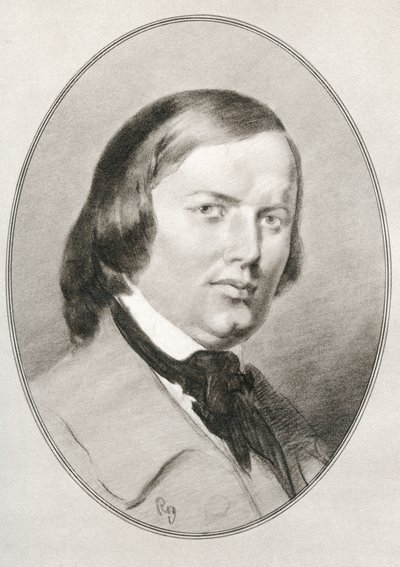 Robert Schumann, fra Levende biografier om store komponister. av Gordon Ross
