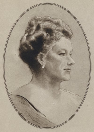 Schumann-Heink (litho) av Gordon Ross