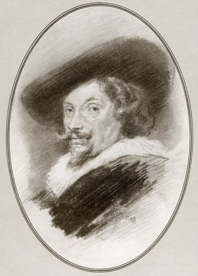 Sir Peter Paul Rubens, fra Living Biography of Great Painters av Gordon Ross