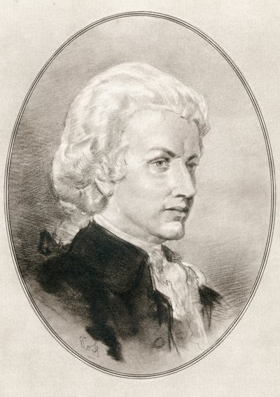 Wolfgang Amadeus Mozart, fra Living Biographies of Great Composers av Gordon Ross