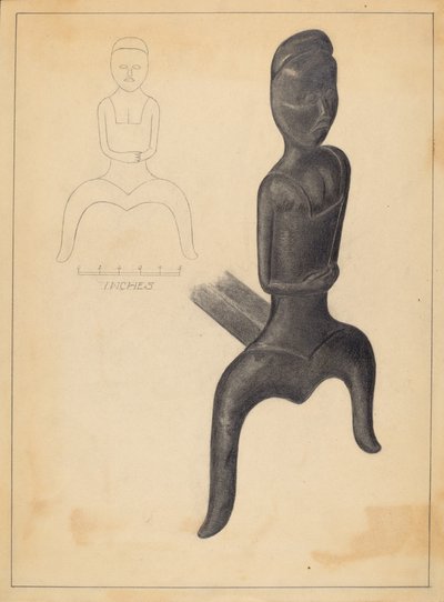 andiron av Gordon Sanborn