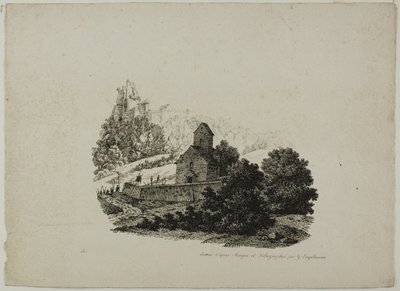Landskap med prosesjon av Gottfried Engelmann
