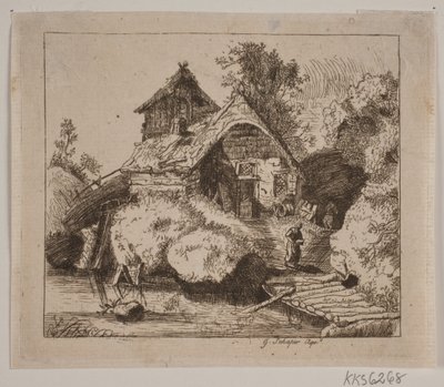 Gammelt våningshus av Gottfried Schaper