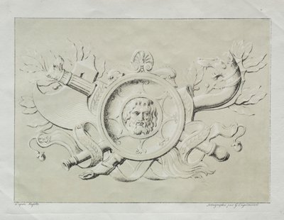 Samling av litografiske essays: A Trophy, ca. 1816. av Gottfried or Godefroy Engelmann