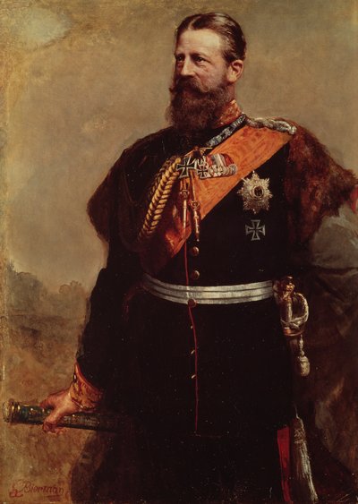 Friedrich III, 1800-tallet av Gottlieb Biermann
