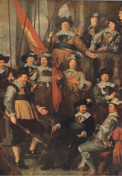 Selskapet til Civic Guard of Amsterdam 1645, Bibbys Annual, 1916-17 av Govaert Flinck