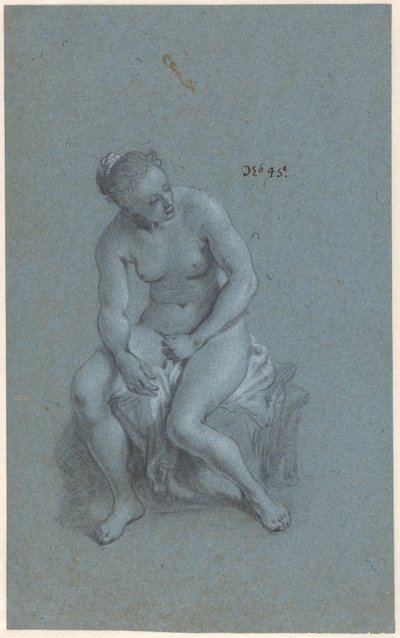 Sittende kvinne av Govert Flinck (attributed to)