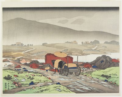 Yaba-dalen, 1918 av Goyo Hashiguchi