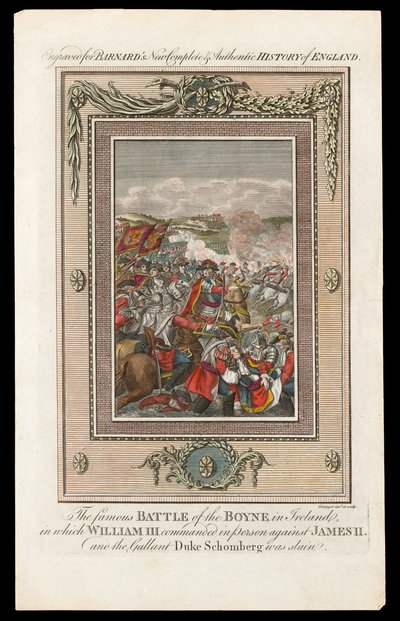 ?Det berømte slaget ved Boyne i Irland, 1690? av Grainger