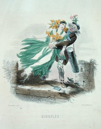 Herbalist som stjeler veggblomsten, fra 