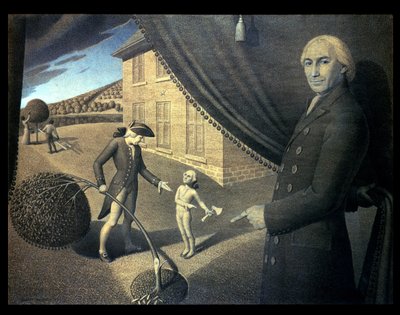 Parson Weems fabel av Grant Wood
