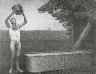 Sultry Night, 1939 av Grant Wood