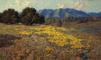 California valmuer av Granville Redmond