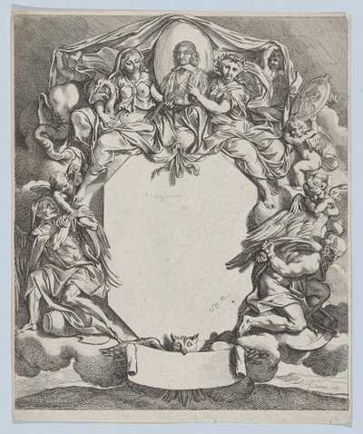 Portrett av Pierre Seguier, 1672. av Gérard Audran