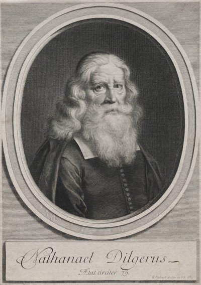 Nathanael Dilgerus, minister i Danzig av Gérard Edelinck