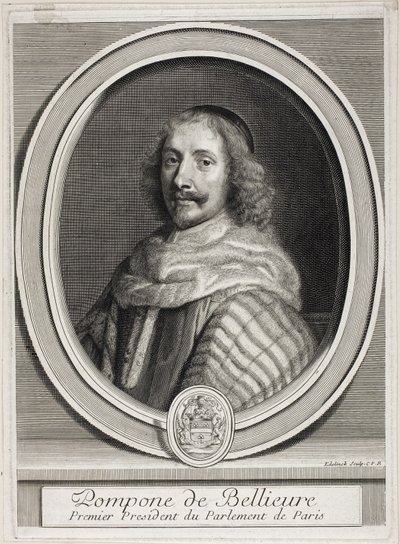 Pompon de Bellièvre av Gérard Edelinck