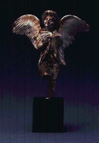 Eros, figur muligens fra Boeotia, hellenistisk periode (terrakotta) av Greek