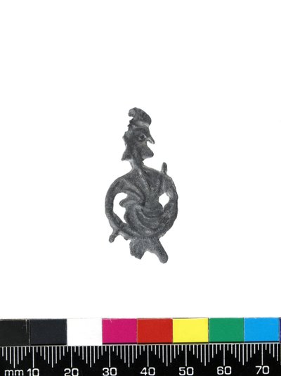 Figur av en kriger (leder) av Greek