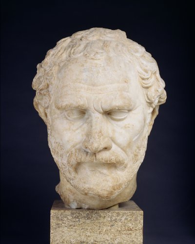 Leder for Demosthenes (marmor) av Greek