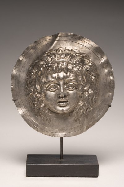 Phalera, hellenistisk (sølv) av Greek