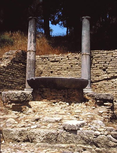 Sted der den olympiske ilden tennes for hvert spill (bilde) av Greek Greek