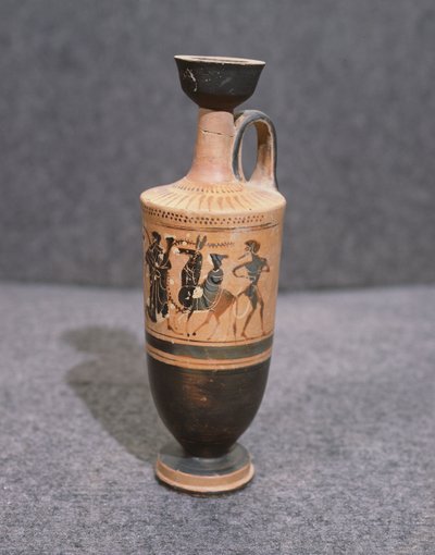 Lekythos, Vibo Valentia (Hipponion) (keramikk) av Greek School