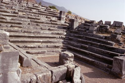 Senatets hus (bouleuterion) av Greek School