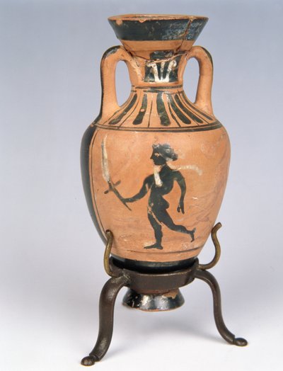 Liten Panathenaic Amphora, Bulas Group, Athen (keramikk) av Greek School