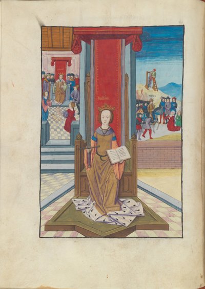 Justice Justice fra Margaret Philosophica, 1500-tallet. av Gregor, Reisch