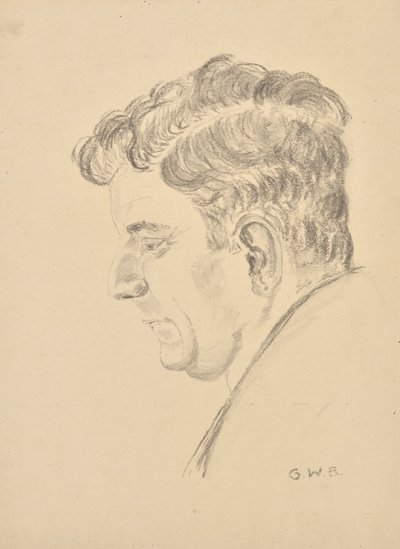portrett dr Joseph Wagner av Grete Wagner Barwig