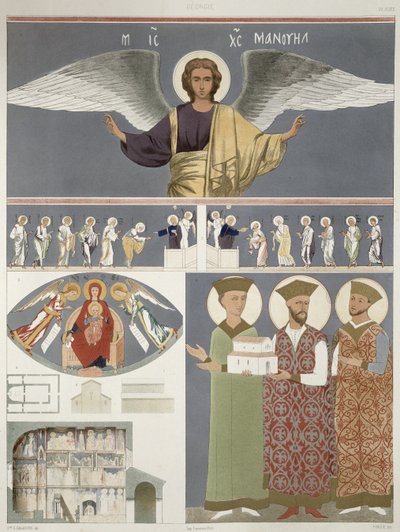 Fresker fra den ortodokse kirken Nekrssi nær Dido, plate 48 fra 