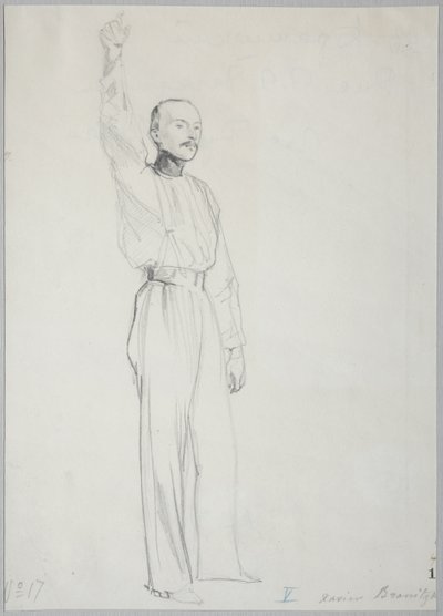 Portrett av grev Ksawery Korczak-Branicki 1814-1879, ca. 1840 av Grigori Grigorevich Gagarin