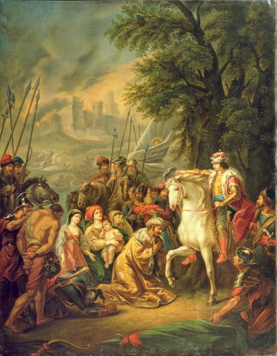 Tsar Ivan IV (1530-84) Erobret Kazan i 1552 av Grigoriy Ivanovich Ugryumov