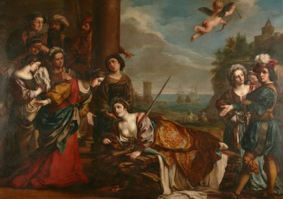 Didos død av Guercino (1591 1666) (after)