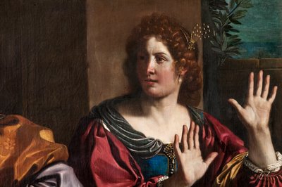 Amnon og Tamar, detalj av 2384639 av Guercino
