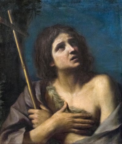Johannes der Täufer von Guercino (1591-1666)