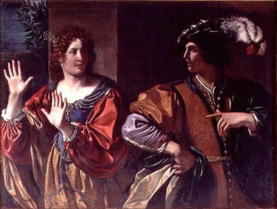 Semiramis (olje på lerret) av Guercino